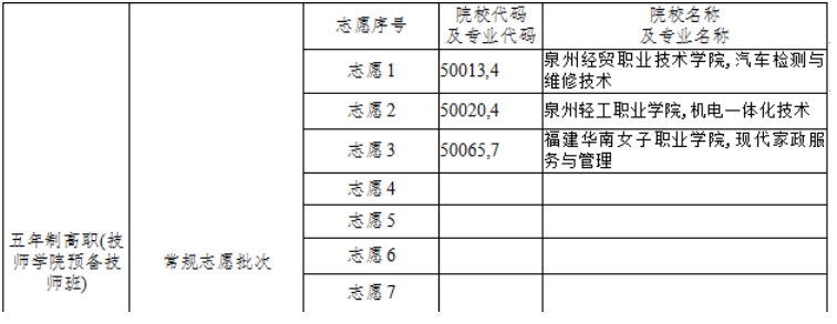 南安市工業學校中職志愿填報步驟是什么？